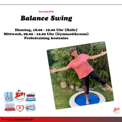 Neu beim SVS: Balance Swing