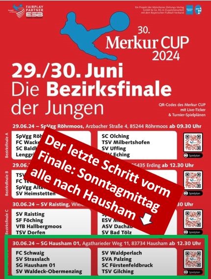 Bezirksfinale Merkur Cup