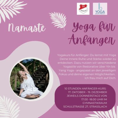 Neu: Yoga für Anfänger