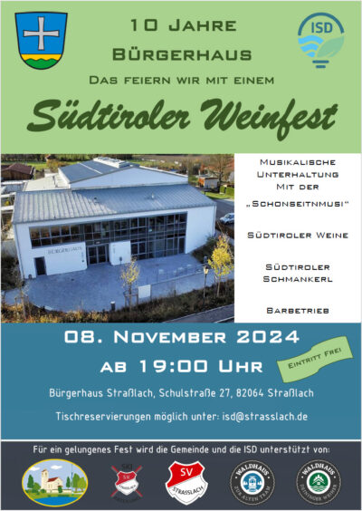 10 Jahre Bürgerhaus Straßlach