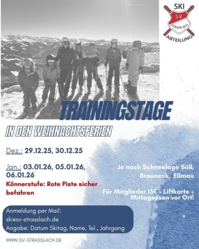 Ski: Trainingstage Weihnachts- & Faschingsferien